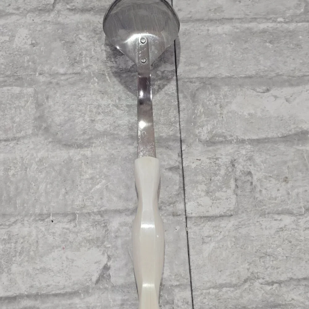 Vintage Cutco Pearl Handle Serving Spoon #1712 Stainless Steel‎ USA 12